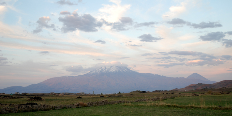 Mount Ararat in historic Western Armenia