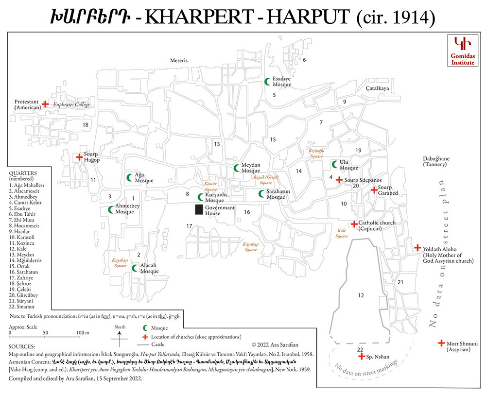 Kharpert - Խարբերդ - Harput cir. 1914
