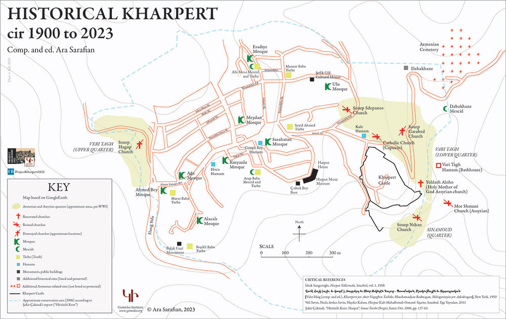 Kharpert (Harput), cir. 1900-2023